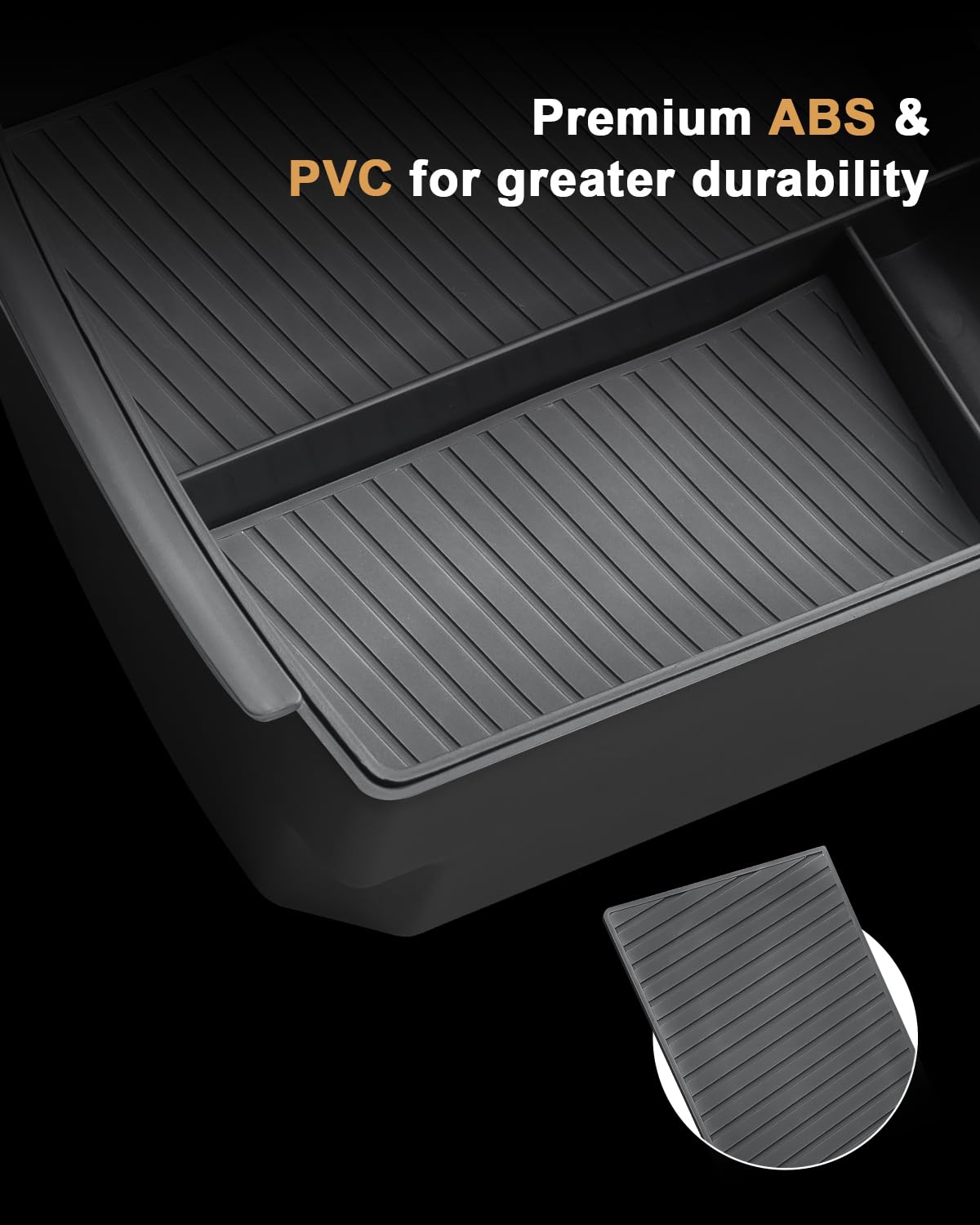 ECOZEN ABS material texture closeup built for durability and easy cleaning