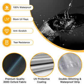 EcoZoro silver-lined interior detail protecting paint and reducing heat