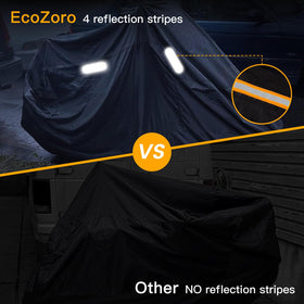 EcoZoro size comparison with cruiser bike for accurate fit confirmation