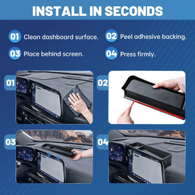 EDBETOS underside showing strong adhesive mounting points for secure hold