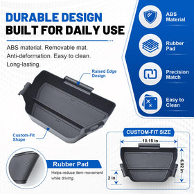 EDBETOS organizer holding sunglasses phone wallet highlighting organized storage