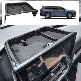 EDBETOS front view installed in Grand Highlander shows clean factory-like fit and extra storage