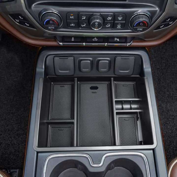 EDBETOS front view of tray showing organized compartments and quick access