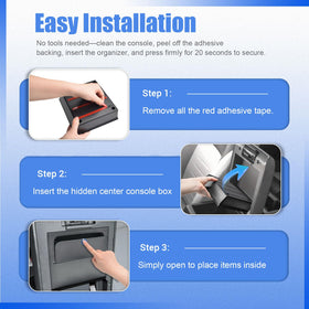 EDBETOS hidden compartment holding keys and wallet for out-of-sight security