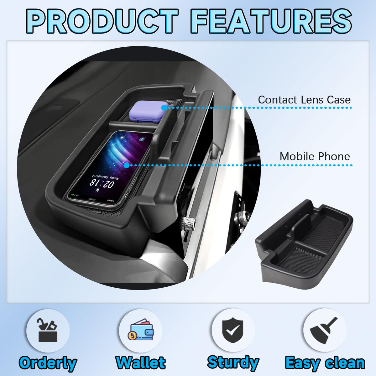 EDBETOS installed behind 9-inch screen in Honda Pilot showing seamless integration
