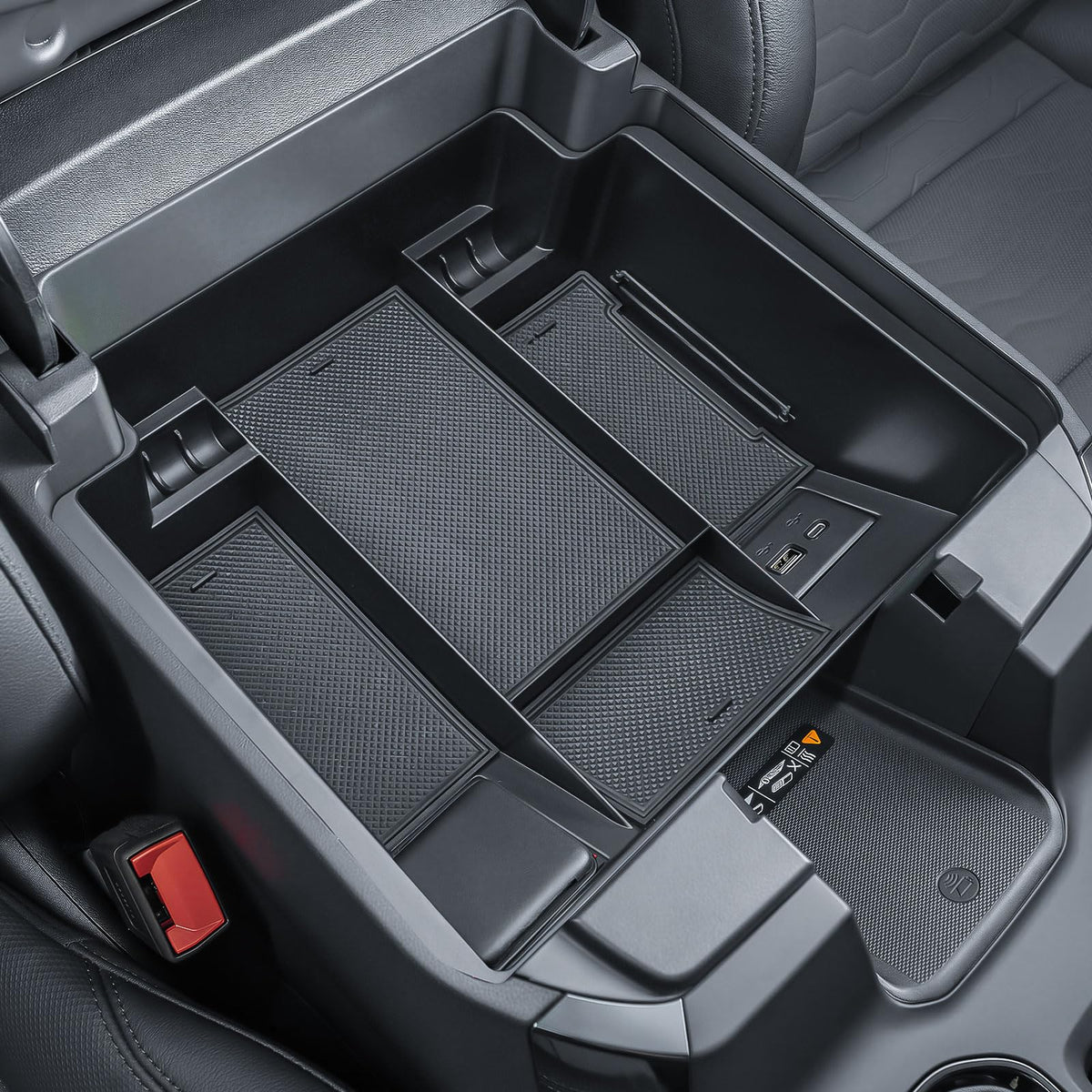 EDBETOS installed in Chevy Silverado console showing OEM-like appearance benefit
