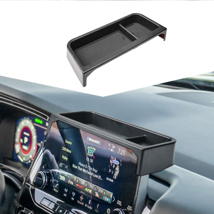 EDBETOS front view of organizer tray showing clean integration and added storage