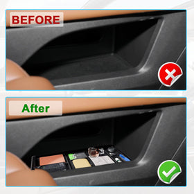 EDBETOS removable tray outside console for easy cleaning and maintenance