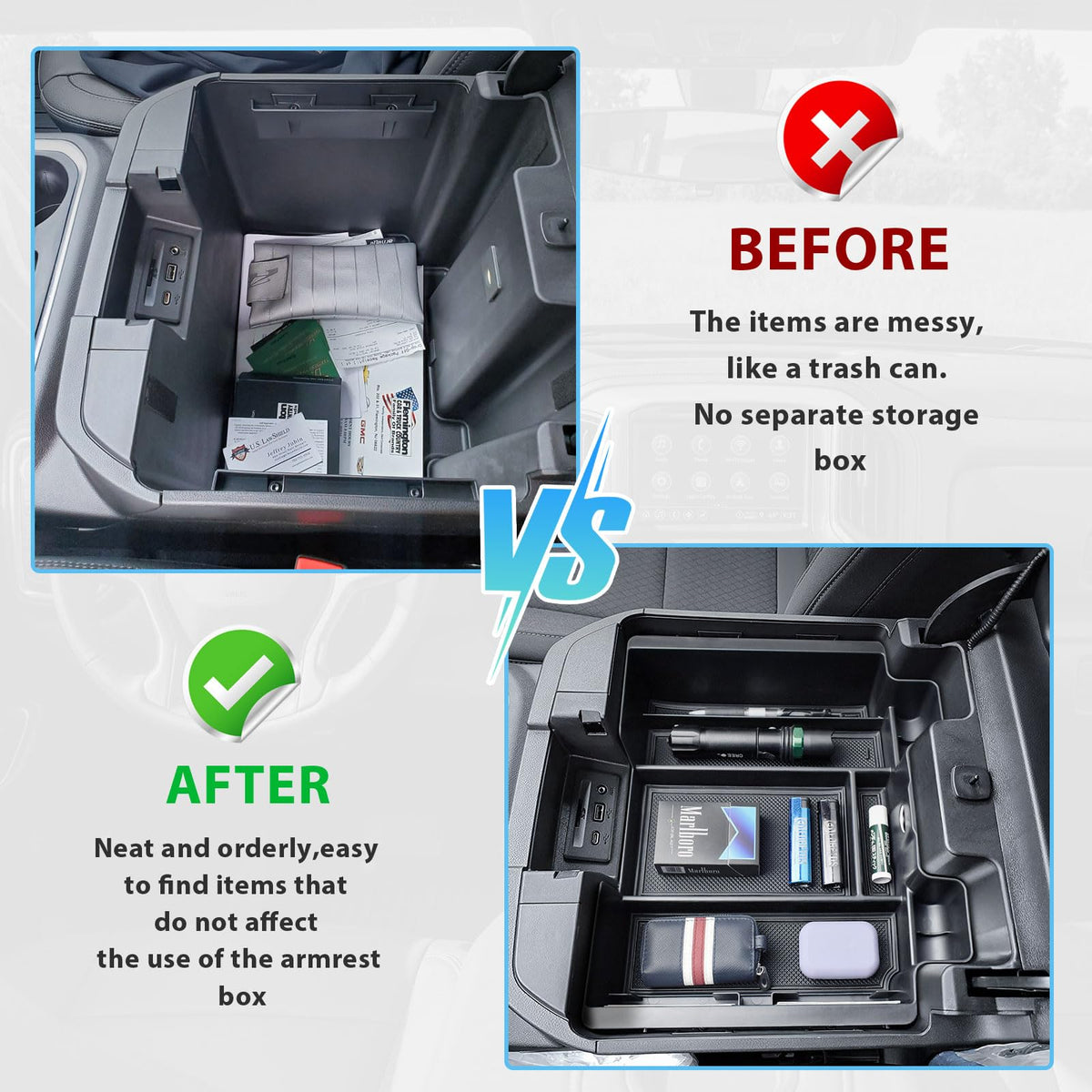 EDBETOS removable rubber liner detail protecting items and simplifying cleaning benefit