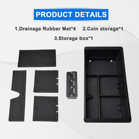 EDBETOS close-up of rubber pad reducing rattle and securing items benefit