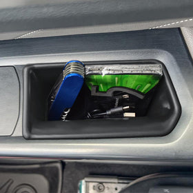 EDBETOS scale comparison with car key showing compact capacity benefit