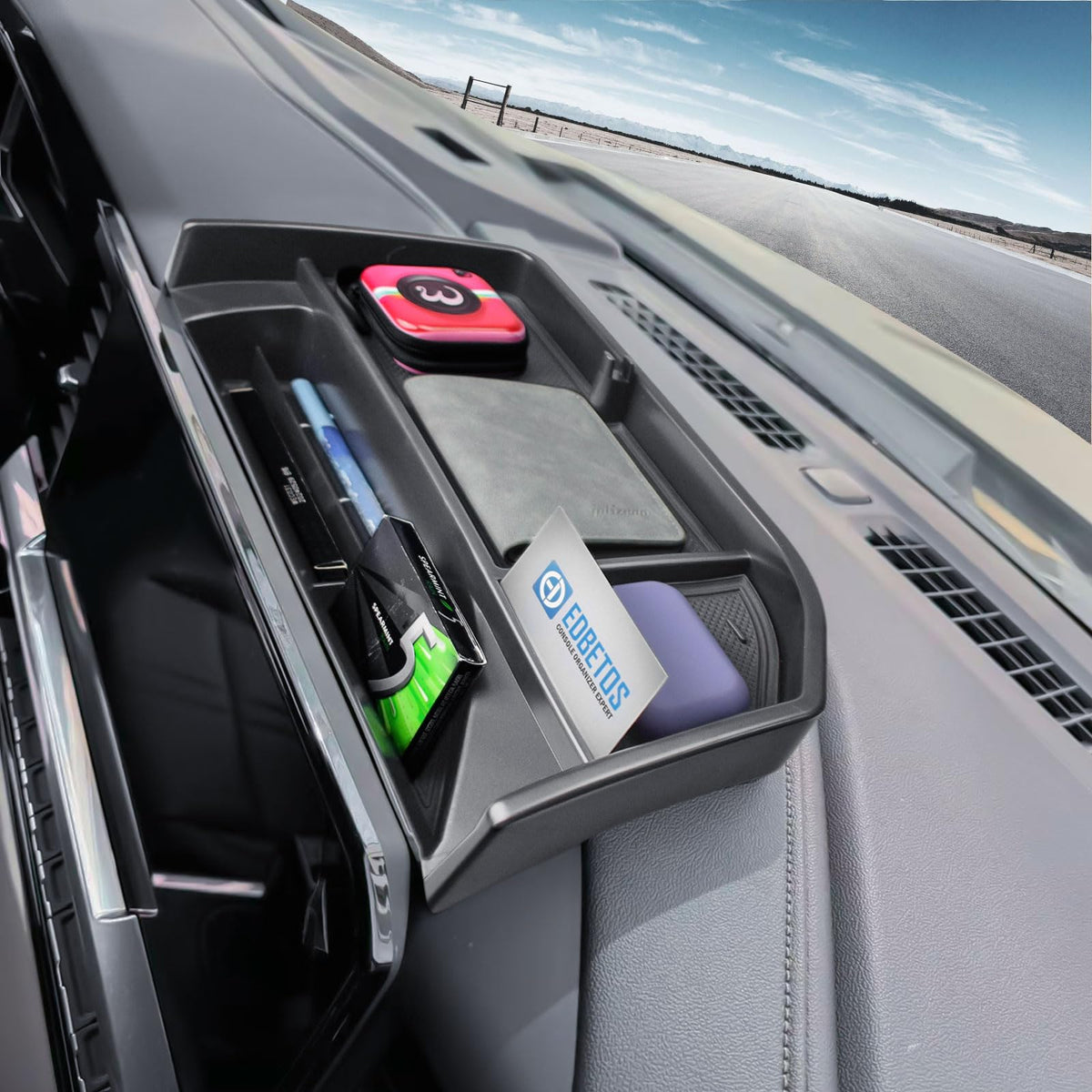 EDBETOS material texture and silicone pads reducing noise and preventing sliding