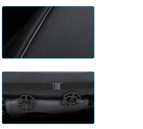 EDEALYN size comparison with ruler to confirm fit for midsize and compact seats