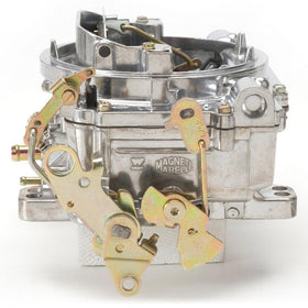 Edelbrock 1405 installed on V8 engine, demonstrating fitment and improved throttle response