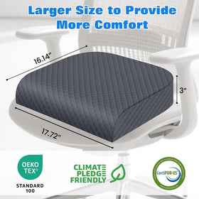 EdenDwell cushion memory foam core close-up illustrating high-density support and durability