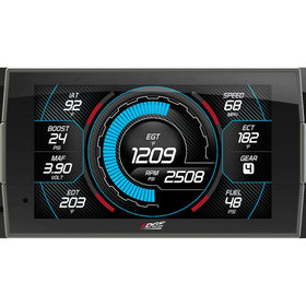 Edge Insight CTS3 with custom gauges layout showing configurable data options