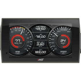 Edge Insight CTS3 plugged into OBD-II port demonstrating easy plug-and-play installation