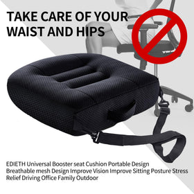 EDIETH vacuum-packed cushion in box highlighting compact shipping convenience