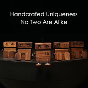 Edilado included 10ml Black Ice bottle next to wooden diffuser for immediate scent