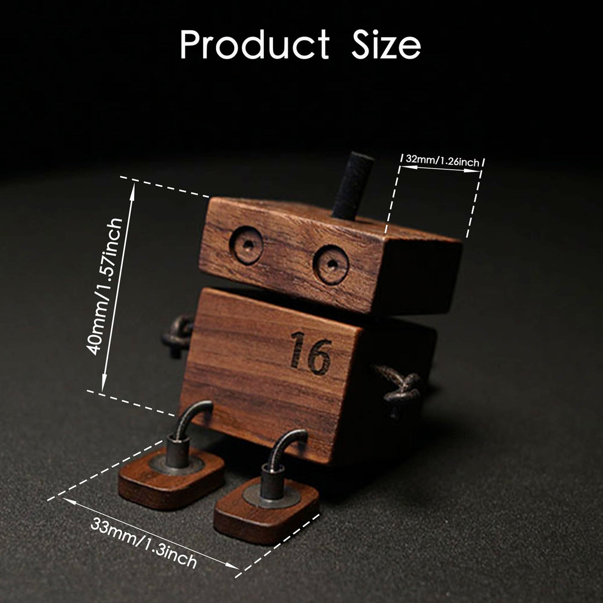 Edilado next to smartphone showing compact size and easy portability