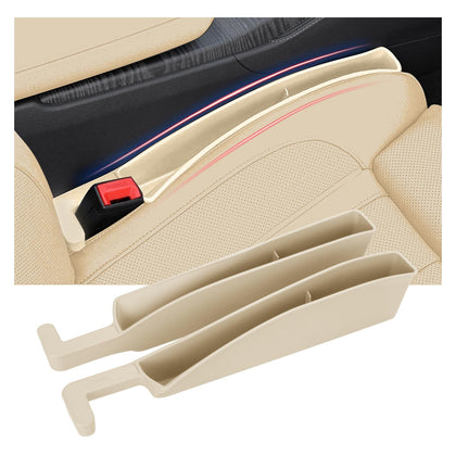 Edotim front view of beige gap fillers showing pair and shape for organized storage