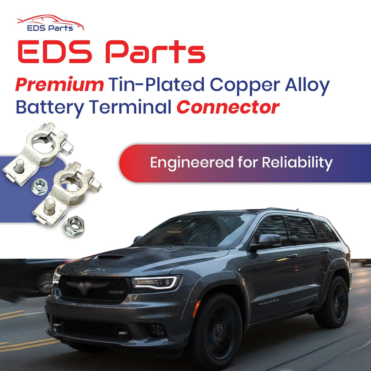 EDS tin-plated copper close-up showing finish that reduces corrosion and improves conductivity