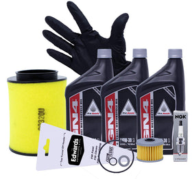 THE EDWARDS MOTORSPORTS & RVS COMPANY front packaging showing GN4 oil and benefits