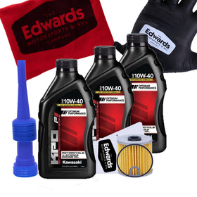 THE EDWARDS kit front packaging showing contents for quick service