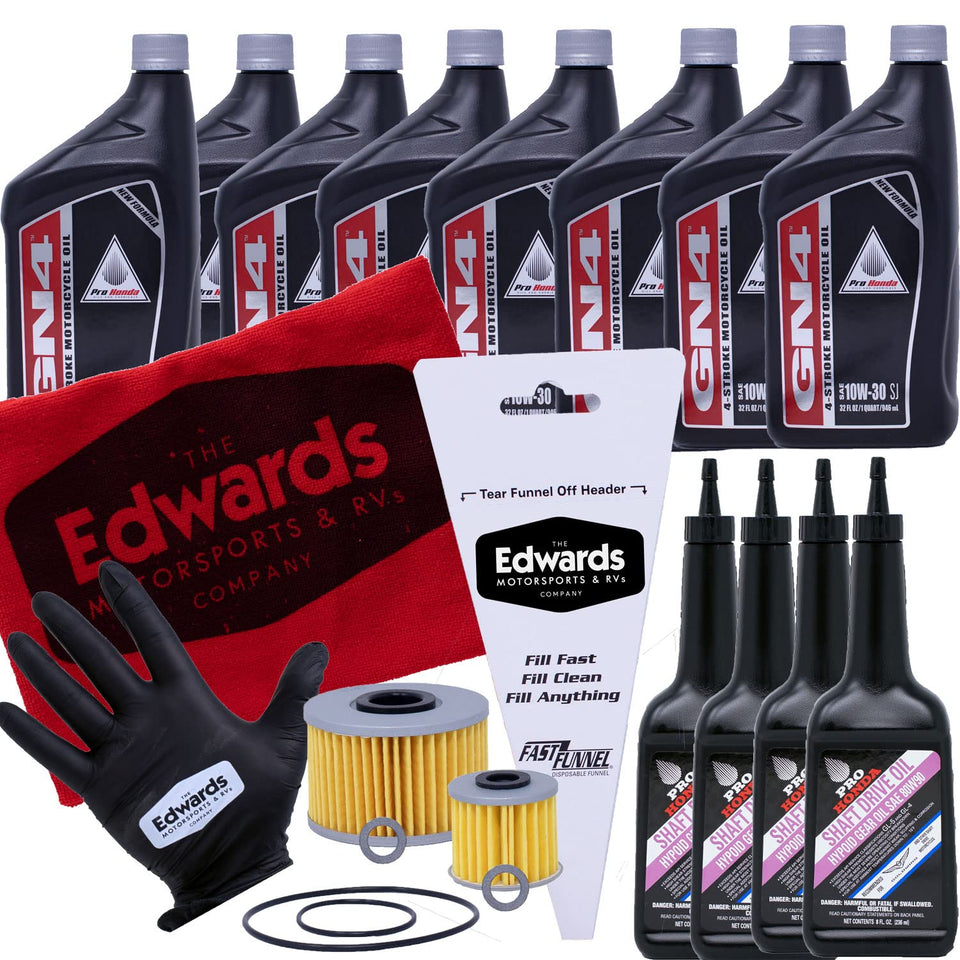THE EDWARDS MOTORSPORTS & RVS COMPANY front packaging showing complete kit benefits