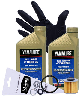 THE EDWARDS MOTORSPORTS & RVS COMPANY full kit front view showing bottles and filter for easy identification and convenience