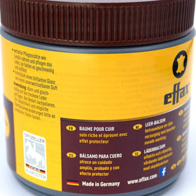 Effax 500ml tub next to 150ml jar to show volume options