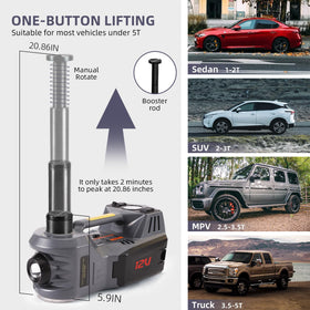 EFFIROSO impact wrench displayed with sockets for fast lug nut removal benefit