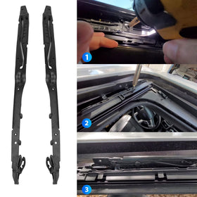 Effoexparts track beside ruler showing exact length for accurate fitment verification