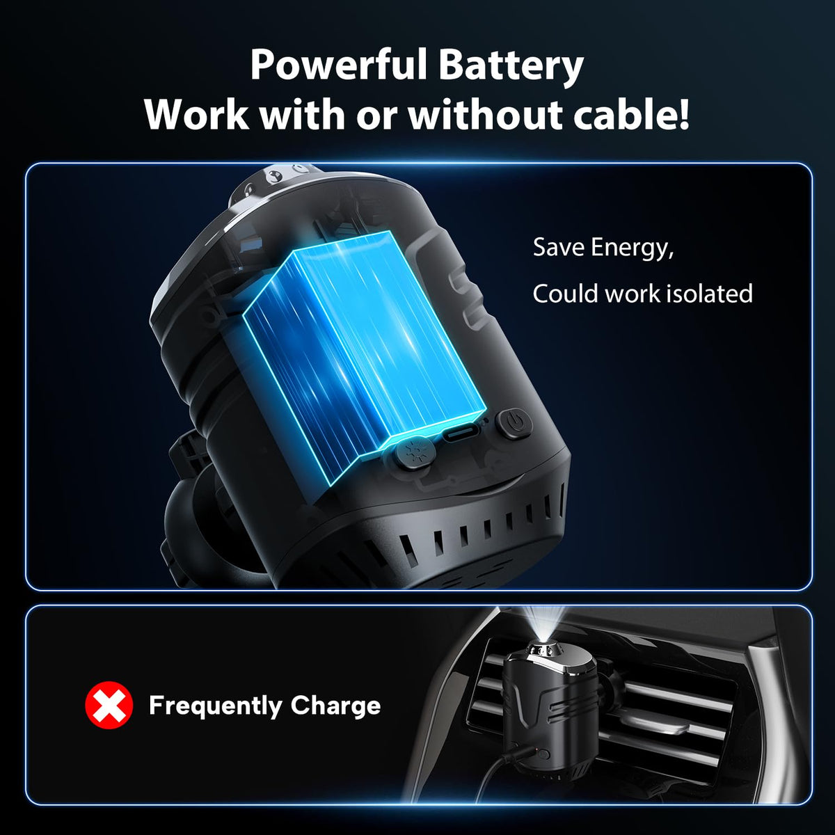 EGKimBa button control detail showing brightness adjustment convenience