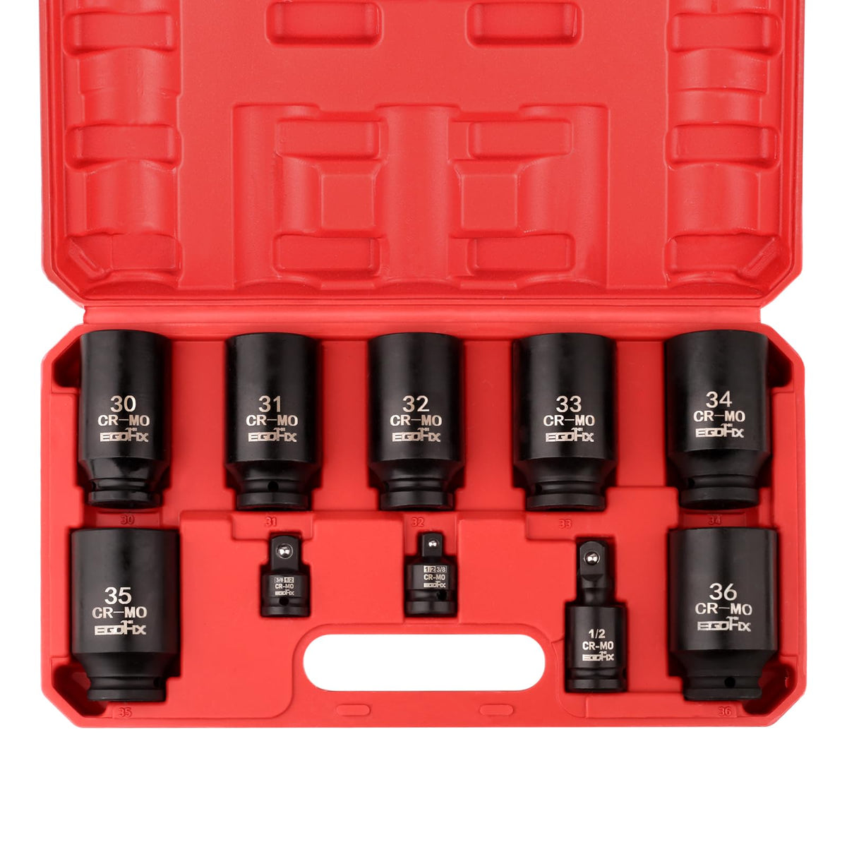 EGOFIX front packaging closed showing kit and portability benefit