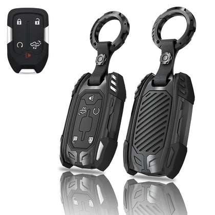Egreat front view of metal key fob housing showing protective design and improved appearance
