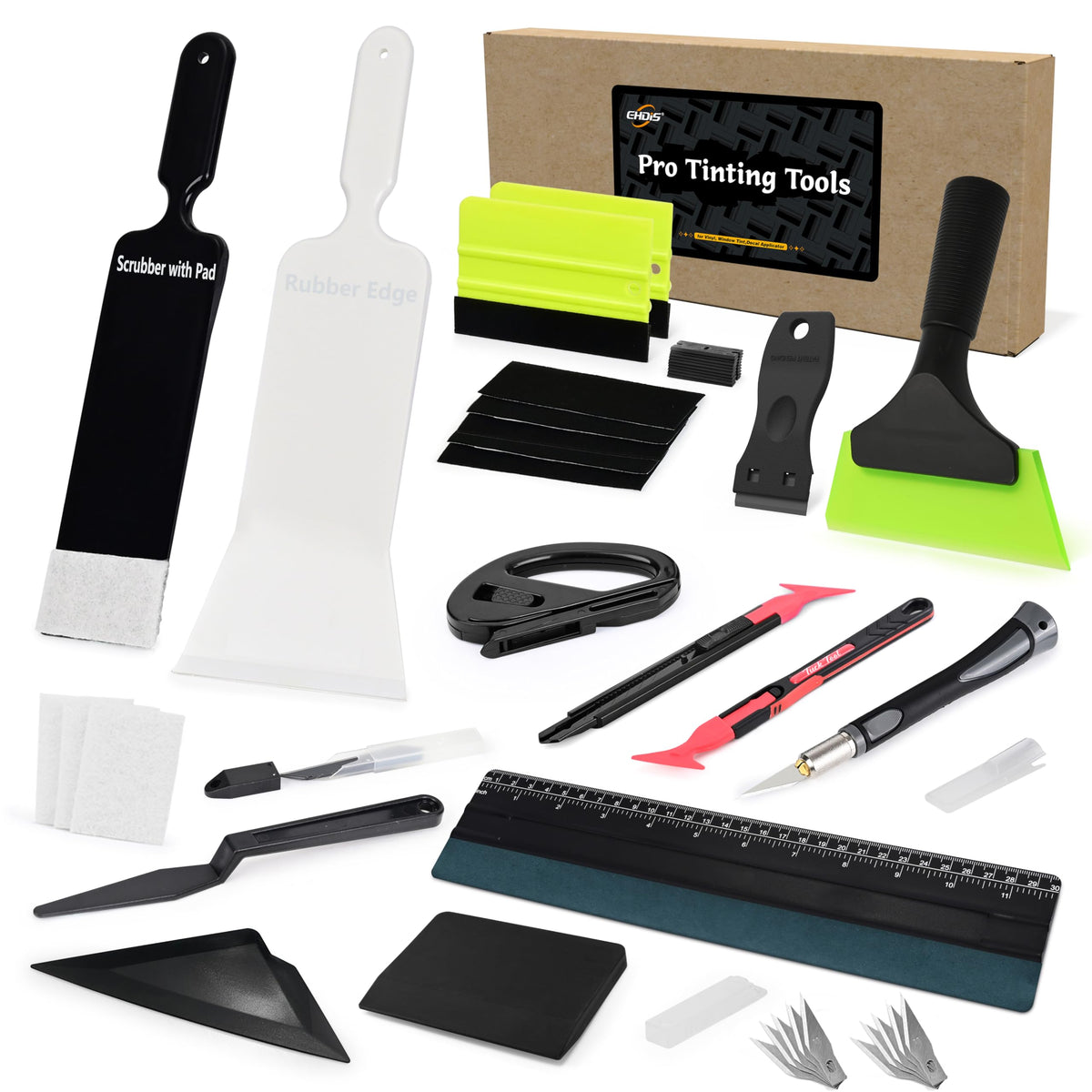 EHDIS front packaging showing complete tool set for neat installs
