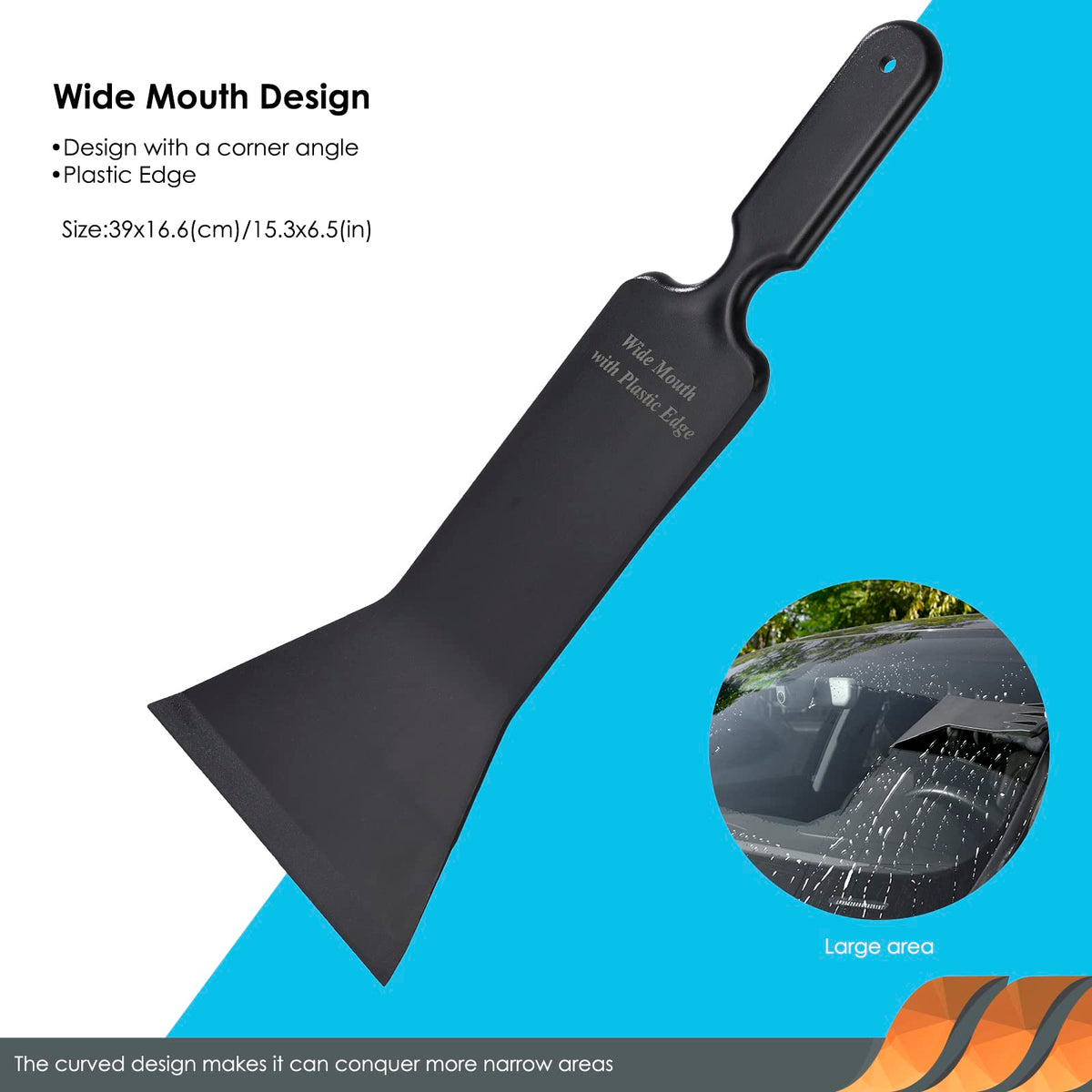 EHDIS textured view of green scrubber pad removing residue, improves surface prep