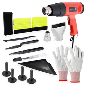 EHDIS heat gun front view showing ergonomic grip and controls for consistent heating