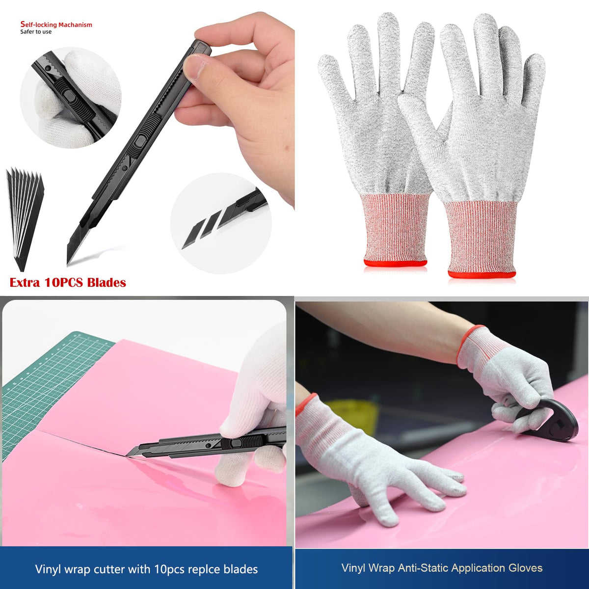EHDIS magnet holders and anti-static gloves showing secure hold and clean handling
