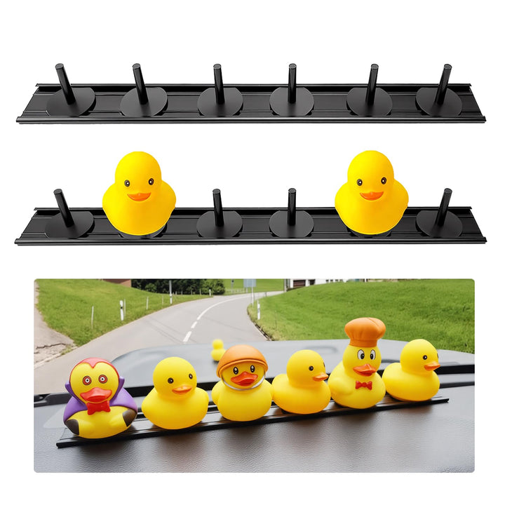 EJDRFN duck holder front mount showing clean dashboard fit and secure display