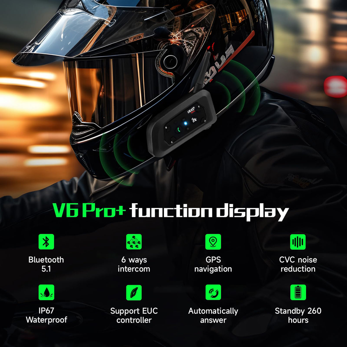 EJEAS V6 Pro speakers and wiring close-up delivering clear stereo sound