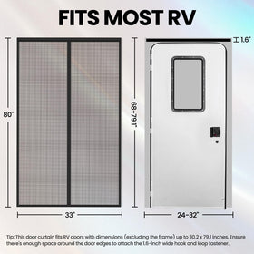 EJYTRVT lifestyle shot at campsite showing bug-free ventilation benefit