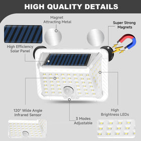 EJYTRVT solar panel close-up highlighting efficient cells for faster daytime charging