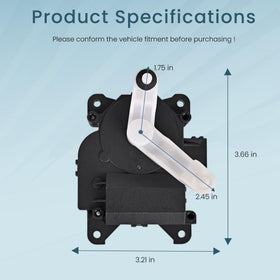 EKLN actuator beside ruler showing compact size for accurate fitment