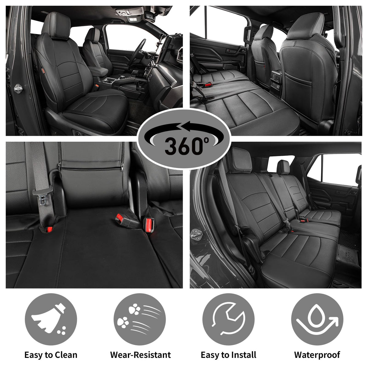EKR airbag seam detail showing reinforced stitching for safe deployment