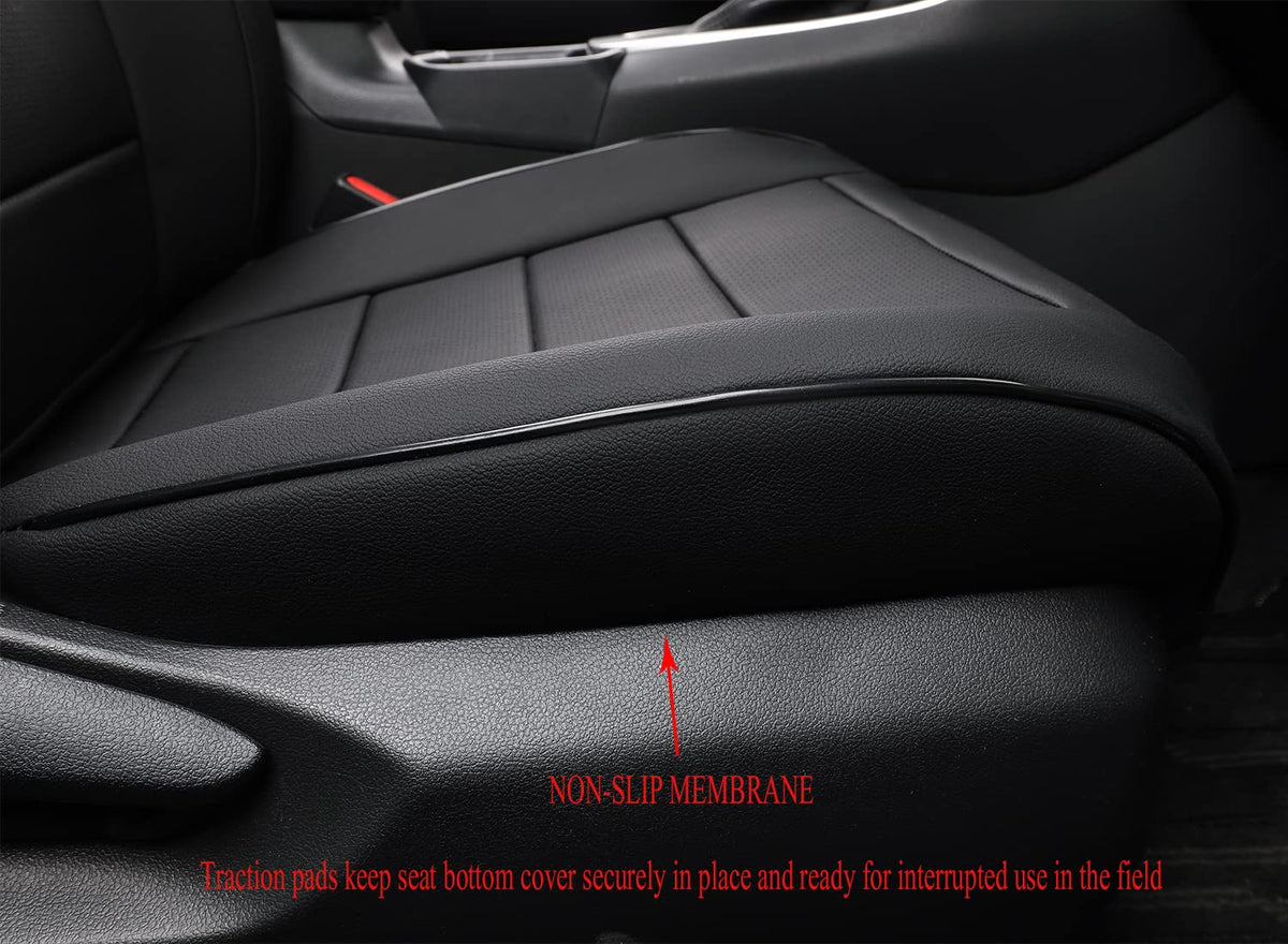 EKR close-up of faux leather grain texture highlighting durable, soft touch