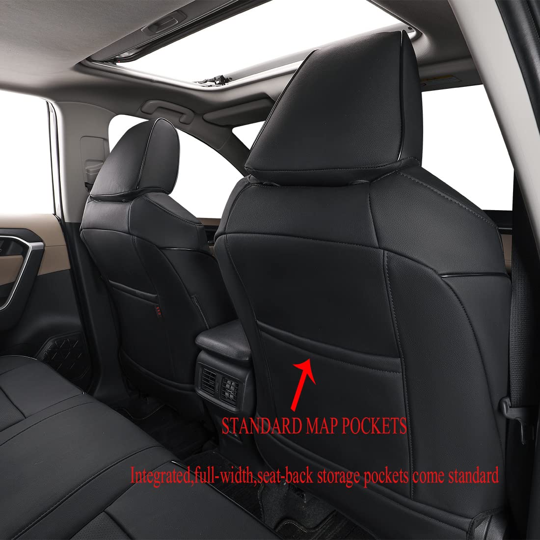 EKR side-airbag stitching detail demonstrating safety-ready reinforced seams