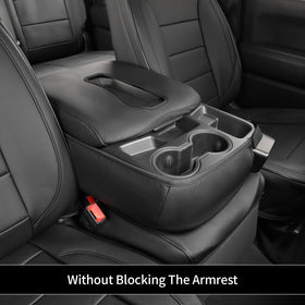 EKR detailed seam near airbag showing airbag-safe design and safety compatibility