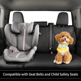 EKR seat cover with headrest for size comparison showing accurate custom fit